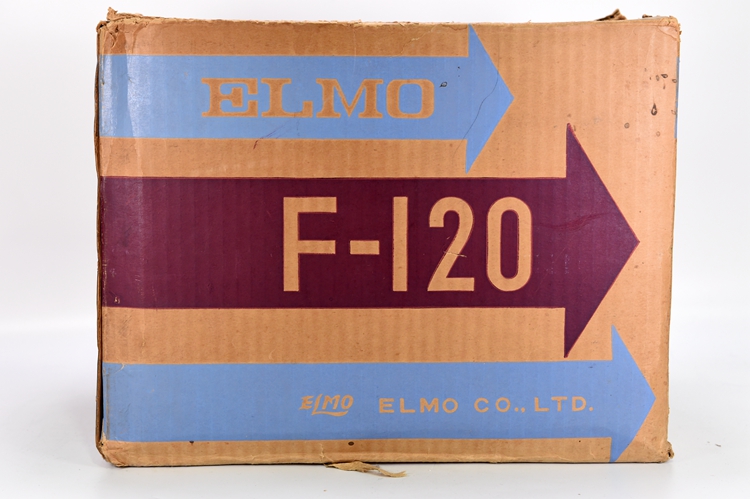 90新二手爱尔莫Elmo F-120 古董电影机老式电影放映机18240