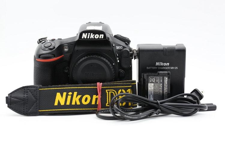 95新二手Nikon尼康 D810 单机 快门23100次回收 044656
