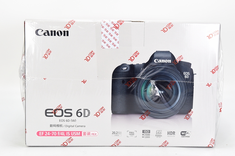 全新Canon佳能 6D套24-70镜头高端单反相机 无号 