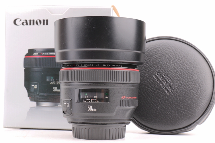 96新二手 Canon佳能 50/1.2 L USM 定焦镜头回收 520172