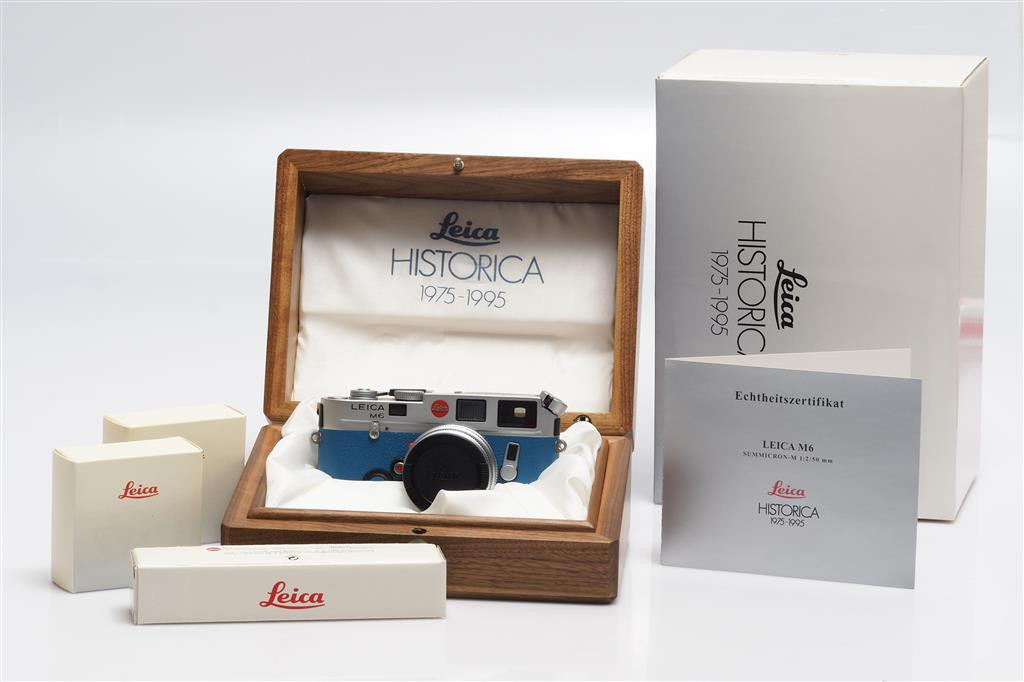 徕卡 Leica M6 Historica 海蓝色 纪念套机 新同品 包装齐全 