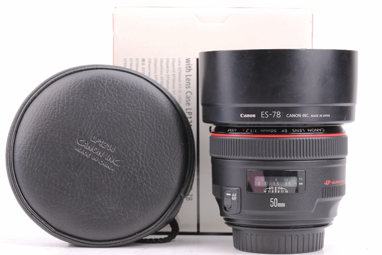 95新二手 Canon佳能 50/1.2 L USM 定焦镜头回收 236995