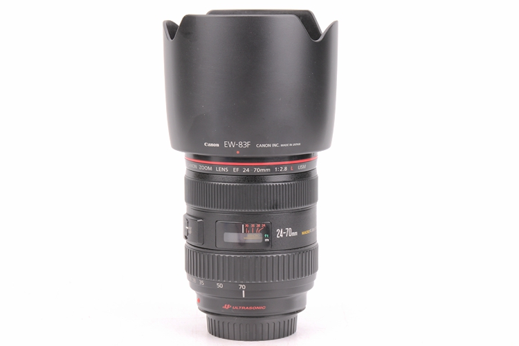 95新二手Canon佳能 24-70/2.8 L USM一代红圈镜头回收035533