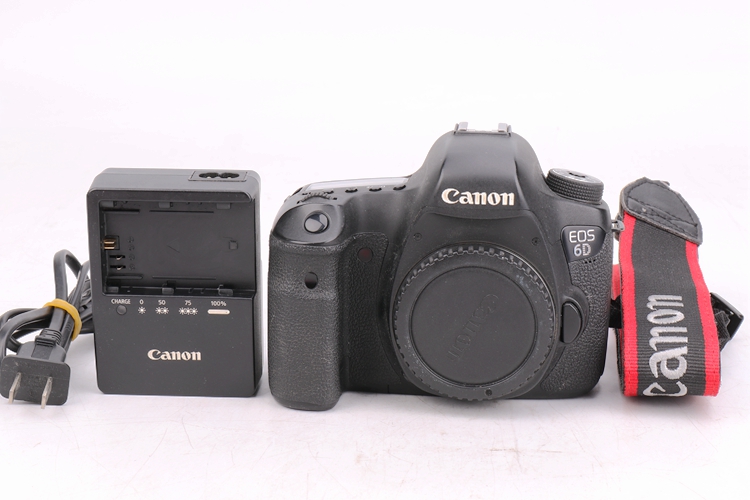 90新二手Canon佳能 6D 单机 高端单反相机回收 T00366