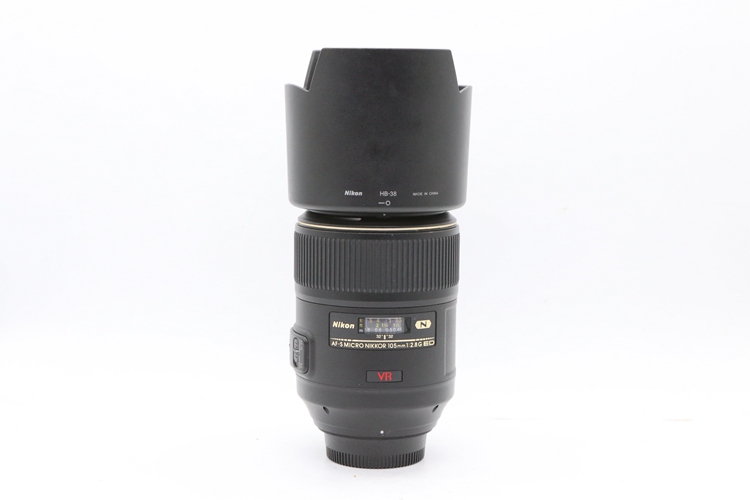 95新二手Nikon尼康 105/2.8 G ED VR 百微镜头回收 065919