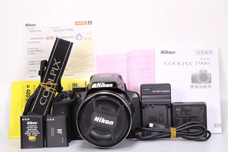 85新二手Nikon尼康 P900s 数码相机 长焦 摄月回收030748