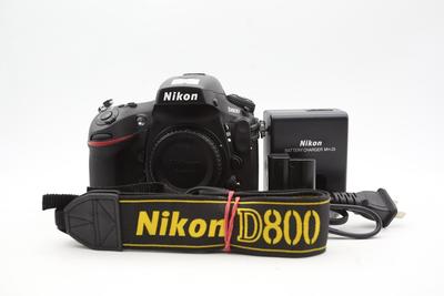 97新二手Nikon尼康 D800 单机 快门6650次回收 033155	