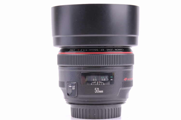 95新二手 Canon佳能 50/1.2 L USM 定焦镜头回收355357