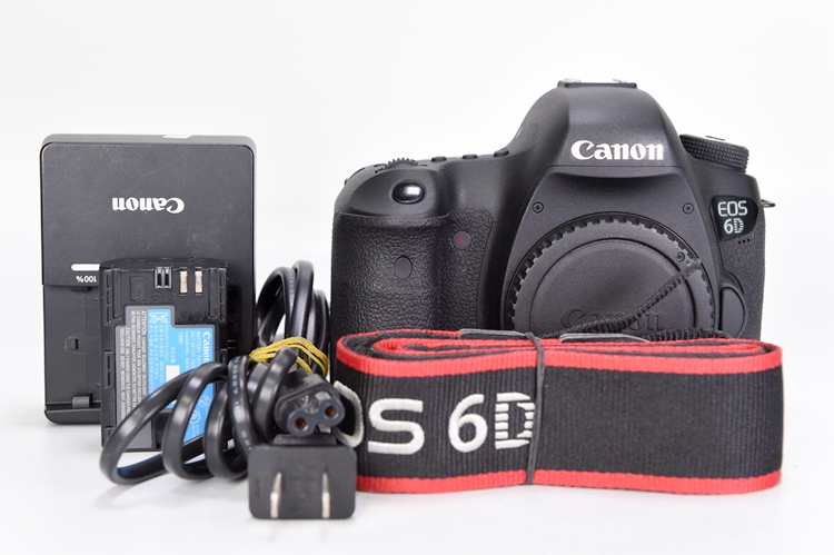 85新二手Canon佳能 6D 单机 高端单反相机回收000593