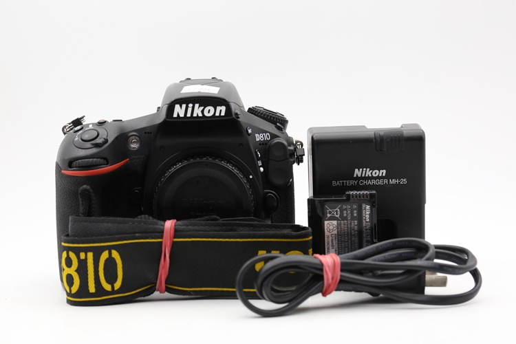 96新二手Nikon尼康 D810 单机 快门12300次回收 504906
