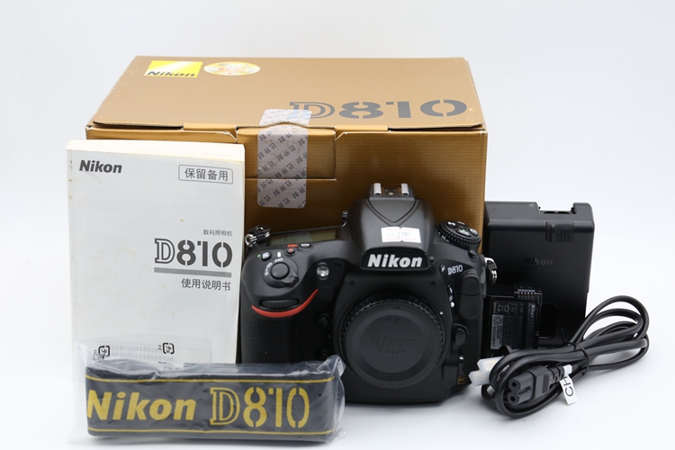 95新二手Nikon尼康 D810 单机 快门12500次回收 014613