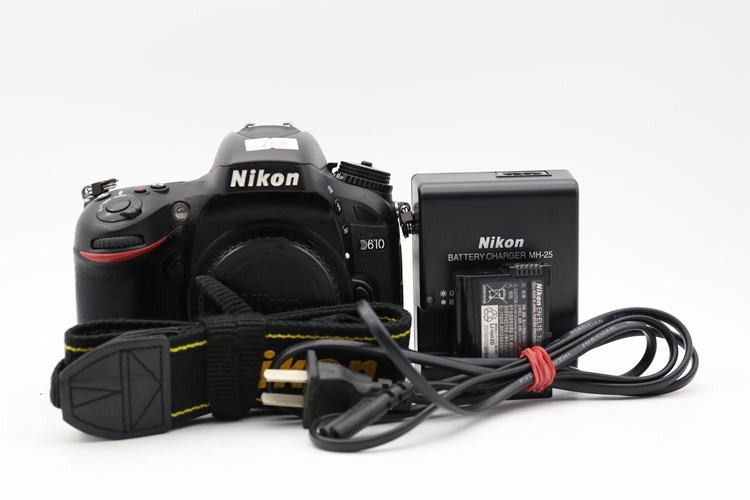 93新二手Nikon尼康 D610 单机 快门25000次回收003857