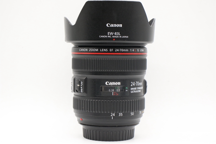 90新二手 Canon佳能 24-70/4 L IS USM变焦镜头回收 004936