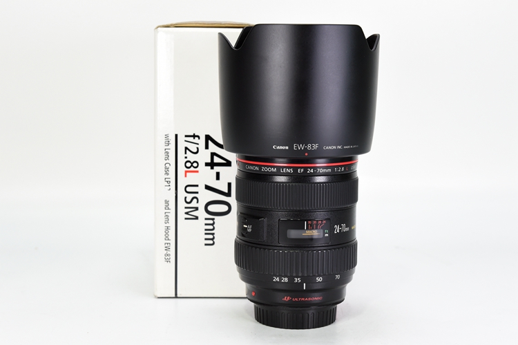 95新二手Canon佳能 24-70/2.8 L USM一代红圈镜头 回收007551