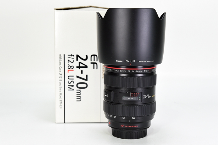 95新二手Canon佳能 24-70/2.8 L USM一代红圈镜头回收 060997