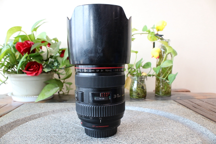 90新二手Canon佳能 24-70/2.8 L USM一代红圈镜头回收385390