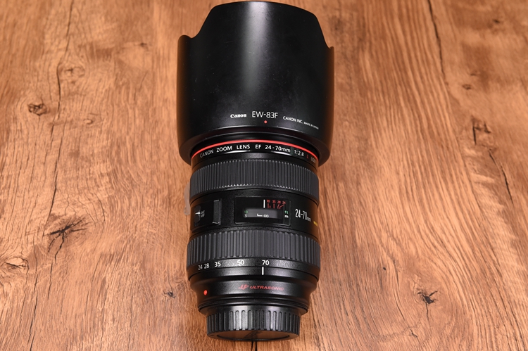 94新二手Canon佳能 24-70/2.8 L USM一代红圈镜头回收 55773