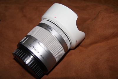 佳能 EF-S 18-55mm f/3.5-5.6 IS II 银白色限量款 拆机镜头