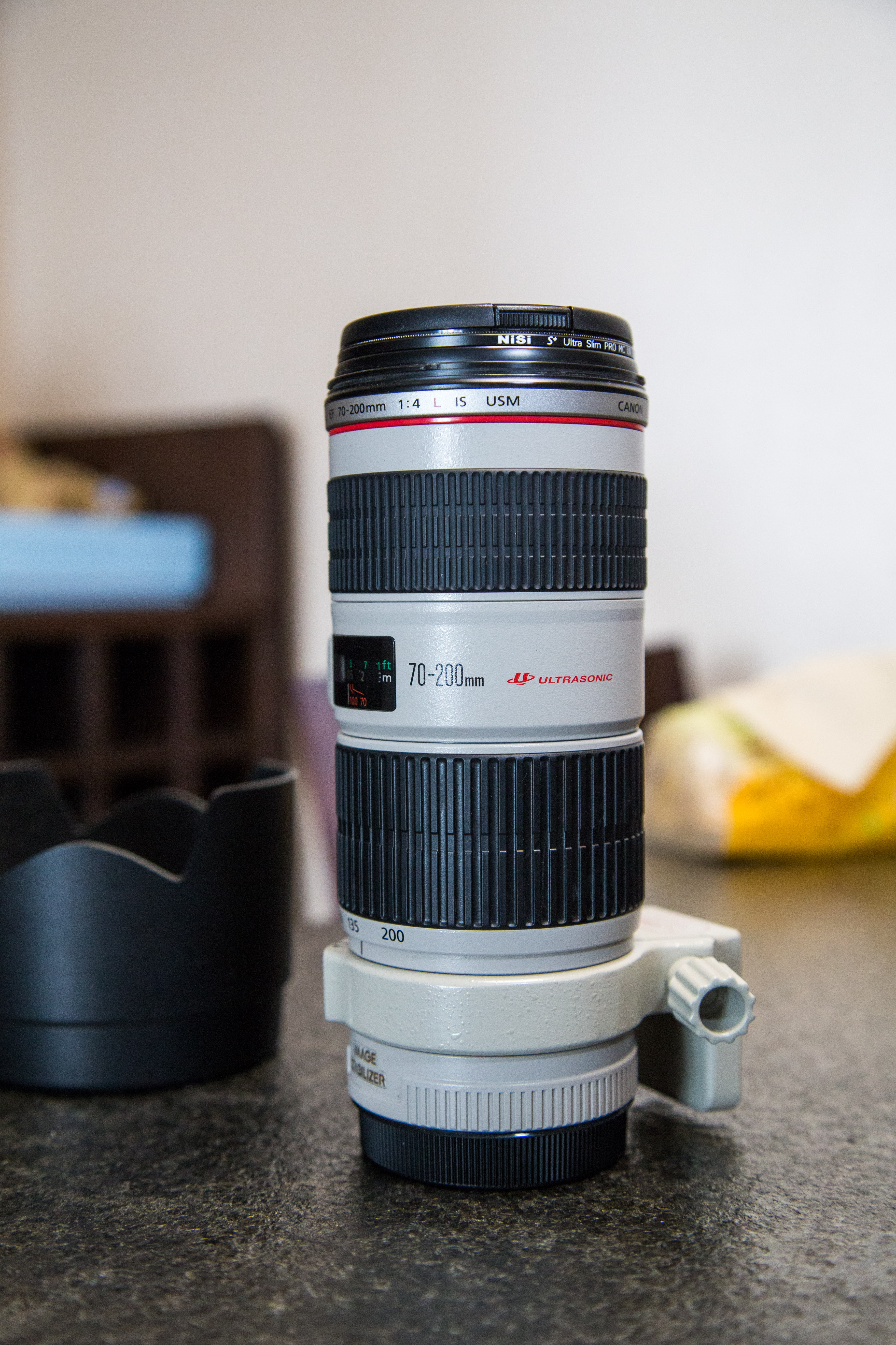 佳能ef 70-200mm f/4l is usm(小小白is) 98新