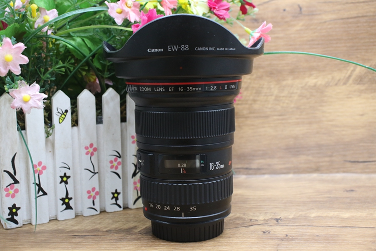 93新二手 Canon佳能 16-35/2.8 L II USM二代红圈镜头回收979634