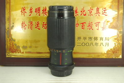 雅西卡 YC口 OKINAR 80-200 F4.5 手动单反镜头 恒圈 长焦远摄