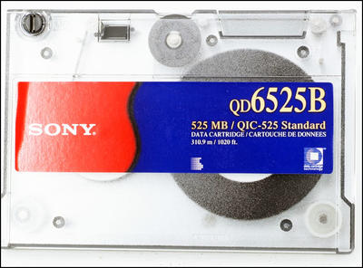 索尼/SONY QD6525B(QIC-525)525MB 磁带