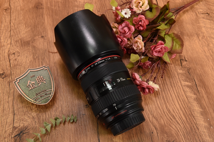 95新二手Canon佳能 24-70/2.8 L USM一代红圈镜头回收 890767