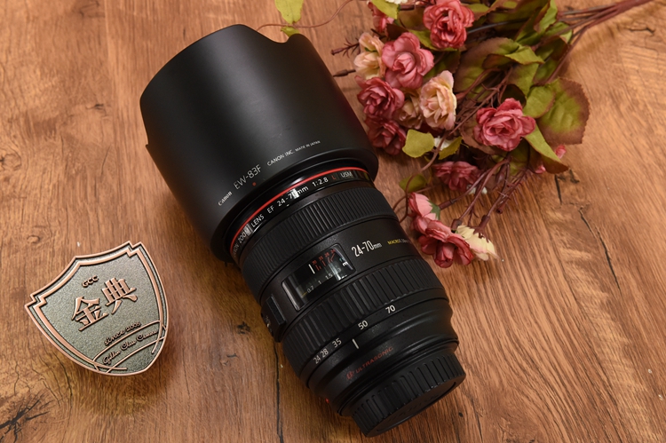 95新二手Canon佳能 24-70/2.8 L USM一代红圈镜头回收 985060