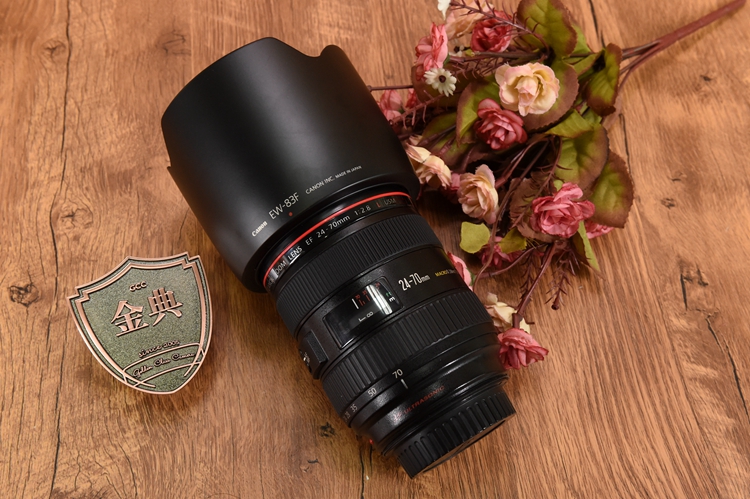 95新二手Canon佳能 24-70/2.8 L USM一代红圈镜头回收 483843