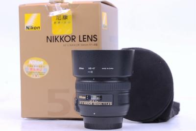 97新二手 Nikon尼康 50/1.4 G 标准定焦镜头回收677852