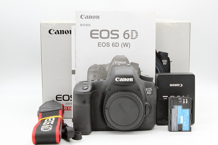 95新二手Canon佳能 6D 单机 高端单反相机回收 000273