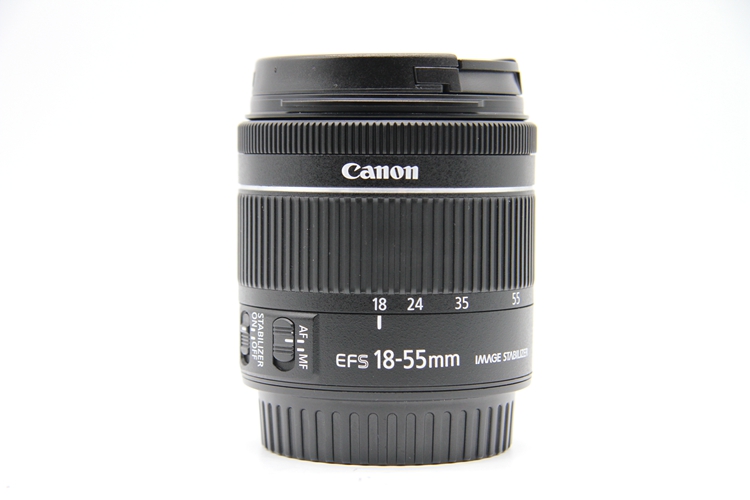 98新二手Canon佳能 18-55/4-5.6 IS STM 变焦镜头 回收051981