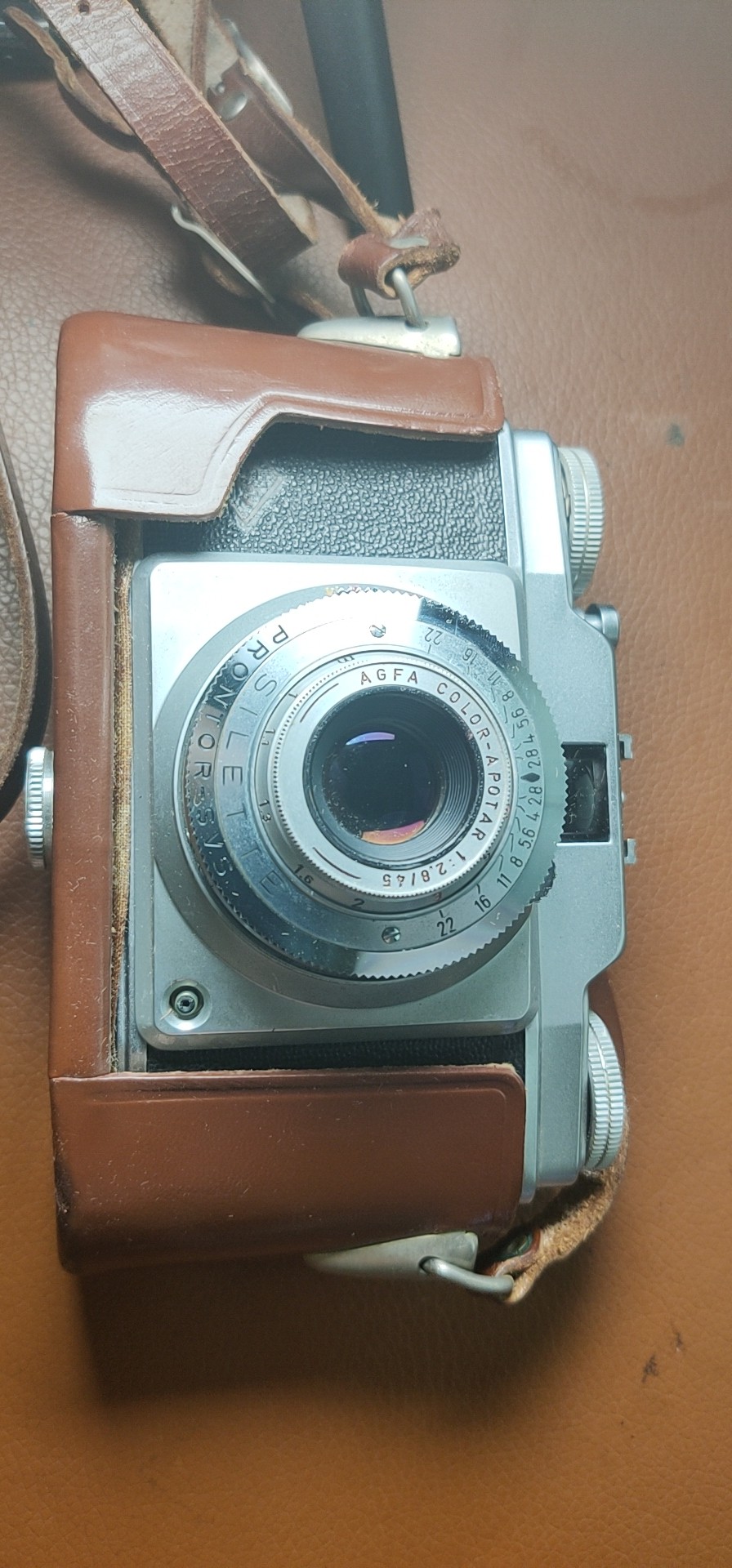 德国产爱克发 Agfa silette旁轴相机全金属机械古董原型机