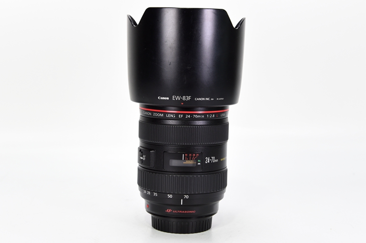 95新二手Canon佳能 24-70/2.8 L USM一代红圈镜头回收289259