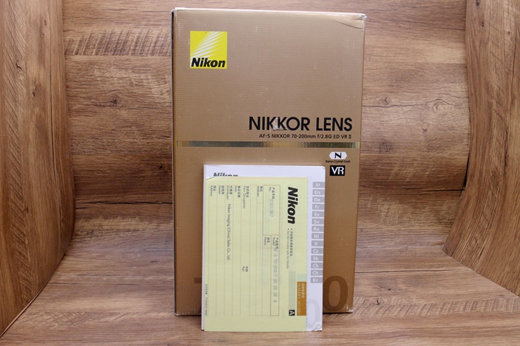 98新二手Nikon尼康 70-200/2.8 G VR II 大竹炮回收 236378