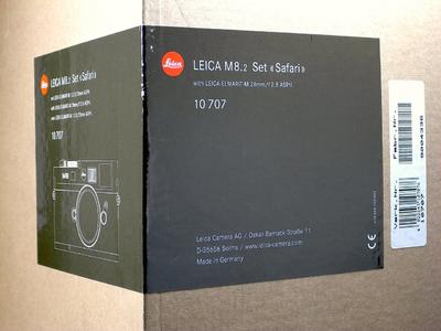 徕卡 Leica M8.2 Safari 狩猎版 代35/2 ASPH 新品展示品！