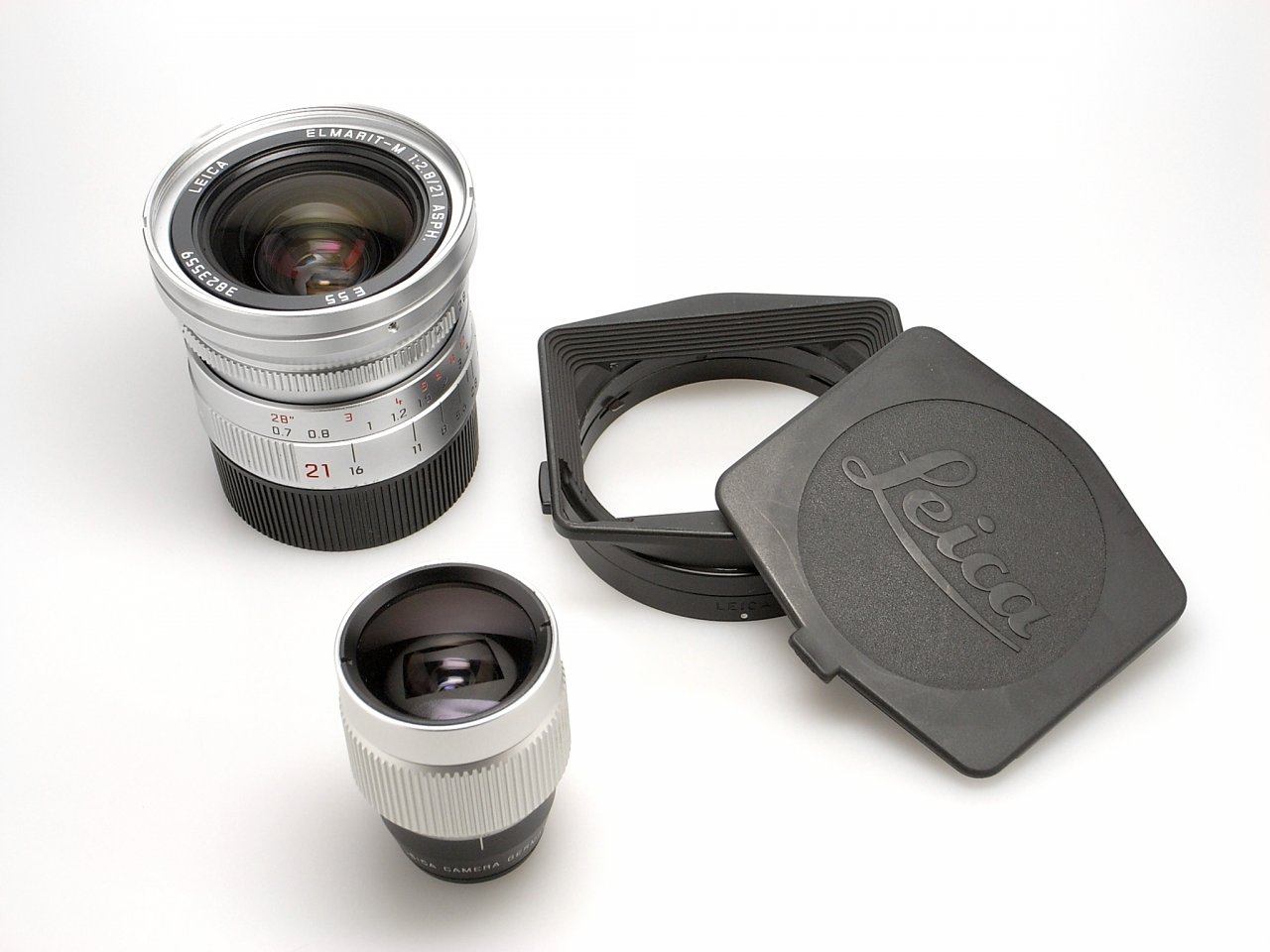 徕卡 Leica M 21/2.8 ELMARIT-M ASPH 全铜银色 带三焦取景器 