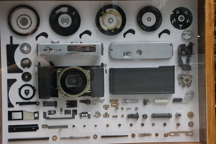 华中PTJ-IW全机械旁轴胶卷胶片机怀旧装饰拆解复古挂件 无号