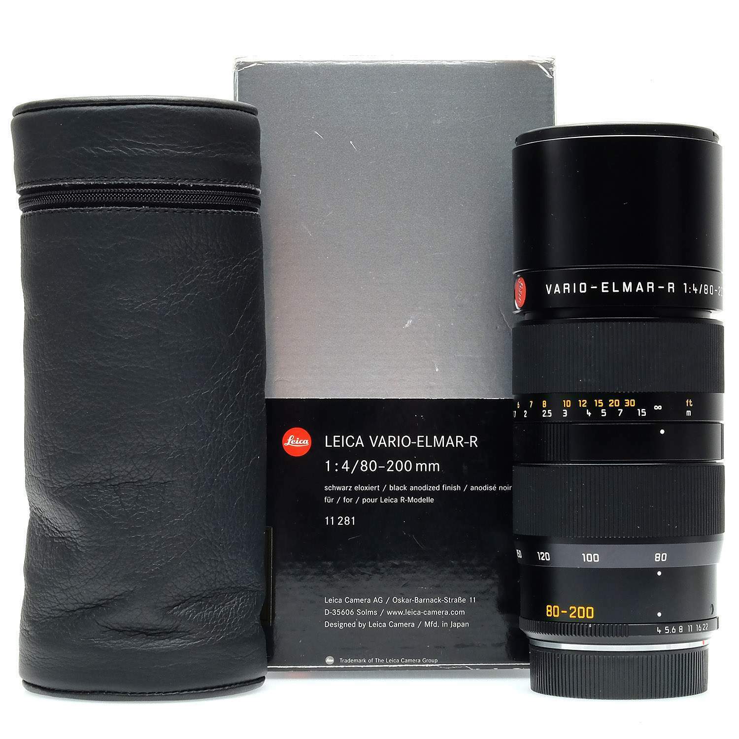 徕卡 Leica R 80-200/4 ROM 最后期 银盒包装 