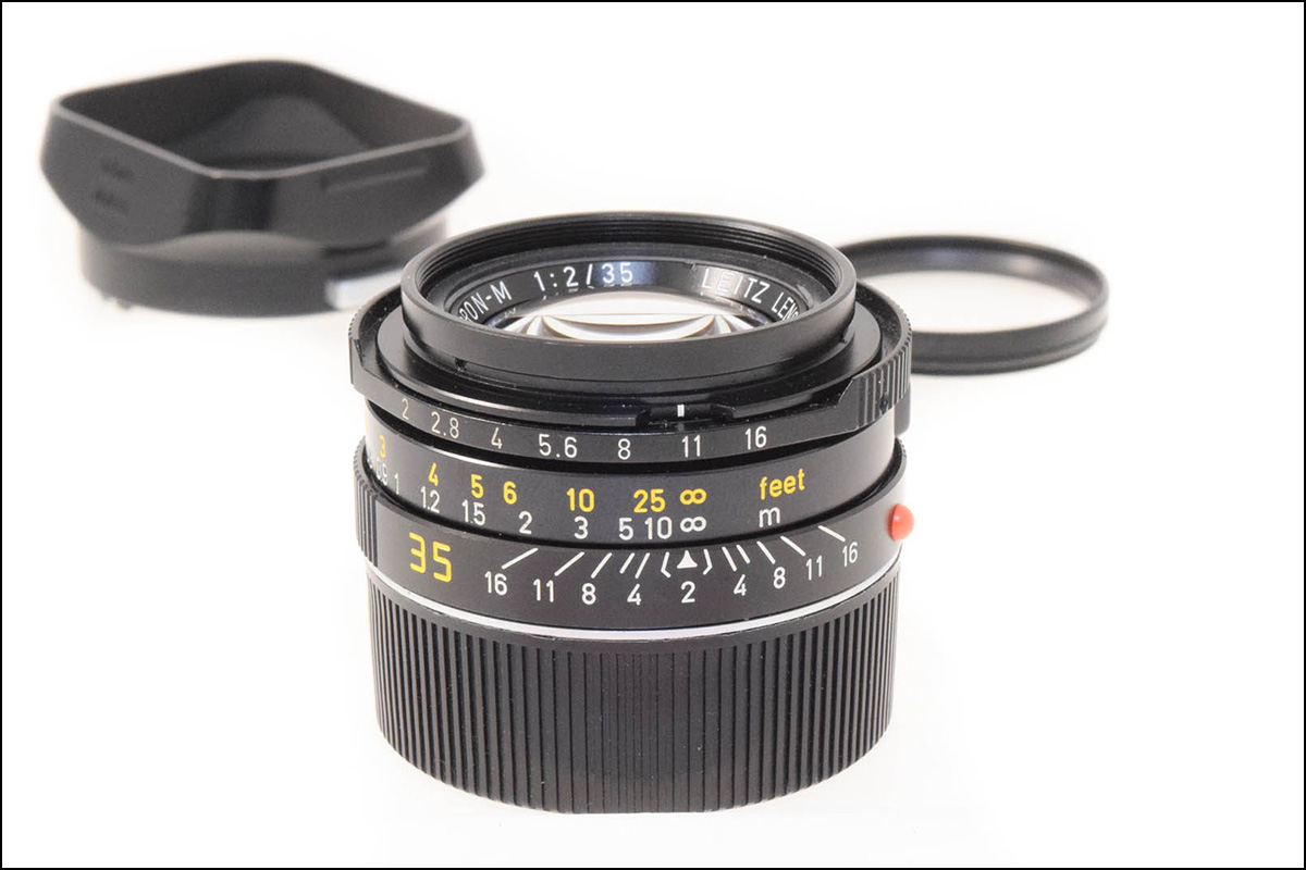 徕卡 Leica M 35/2 SUMMICRON-M IV代 加产7枚玉 带光罩 滤镜