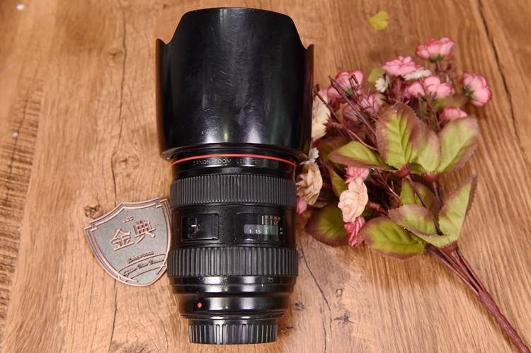 金典捡漏80新二手Canon佳能 24-70/2.8 L USM一代红圈镜头 165409