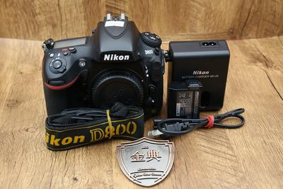 93新二手Nikon尼康 D800 单机 快门22000次 回收057057