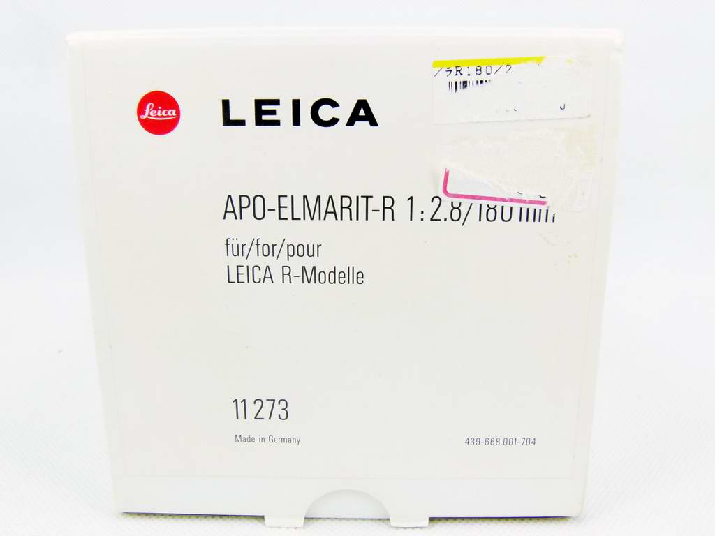 华瑞摄影器材-包装齐全的徕卡Leica Apo-Elmarit-R 180/2.8 ROM