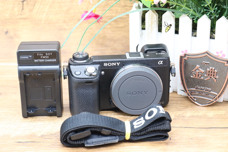95新二手 Sony索尼 NEX-6 单机 微单相机回收 055572