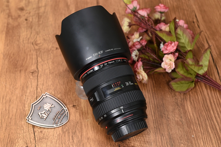 95新二手Canon佳能 24-70/2.8 L USM一代红圈镜头回收372004