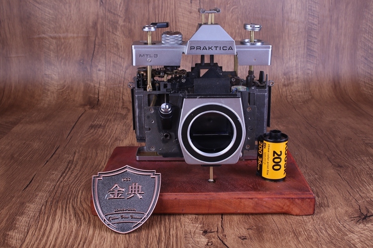 德国胶片相机PRAKTICA MTL3 135胶卷机械复古标本摆件无号