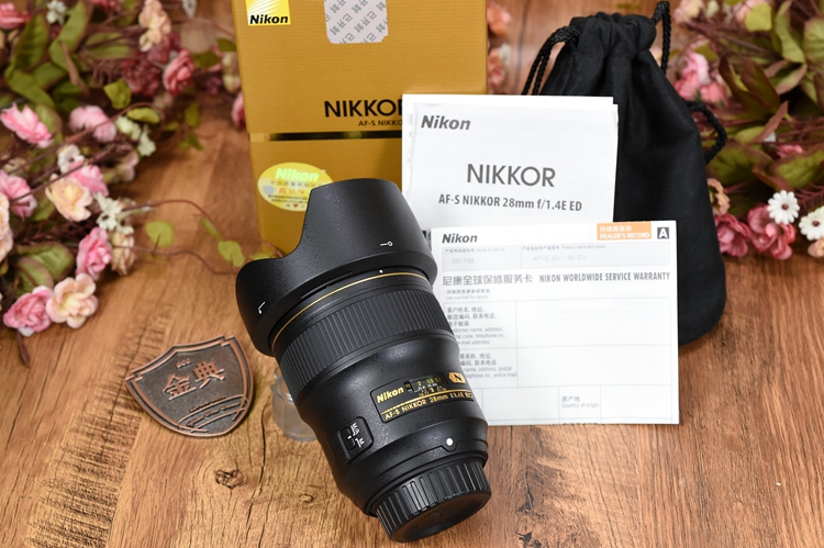 98新二手Nikon尼康 28/1.4 E ED AF-S 定焦镜头回收 201799