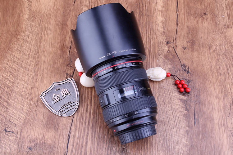93新二手Canon佳能 24-70/2.8 L USM一代红圈镜头回收 88798