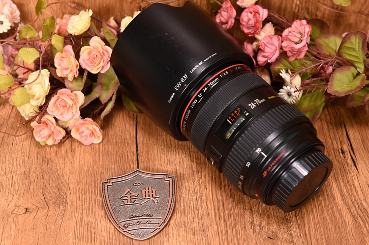 95新二手Canon佳能 24-70/2.8 L USM一代红圈镜头回收829940