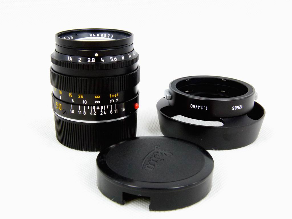 华瑞摄影器材-徕卡Leica Summilux- M 50/1.4 E43 后期方字